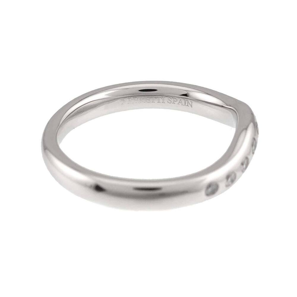 TIFFANY Authentic Silver Diamond Ring - Picture 4 of 7